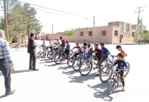 گزارش تصویری: همایش نوروزی دوچرخه سواری درعزآباد رستاق