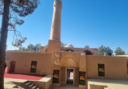 پذیرایی مسجد جامع تاریخی عزآباد از عزاداران